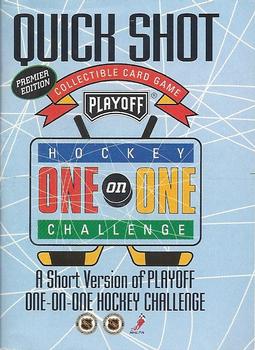 1995-96 Playoff One on One Challenge #NNO Rule Book Back