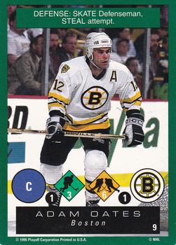 1995-96 Playoff One on One Challenge #9 Adam Oates  Front