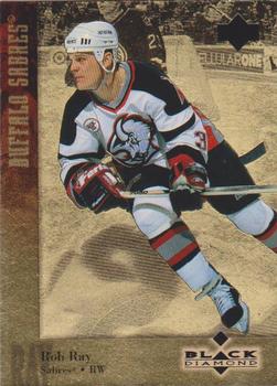 1996-97 Upper Deck Black Diamond - Gold #32 Rob Ray  Front