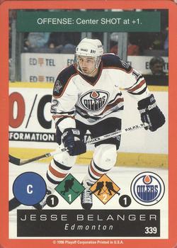 1996-97 Playoff One on One Challenge #339 Jesse Belanger Front