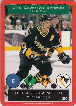 1996-97 Playoff One on One Challenge #360 Ron Francis Front