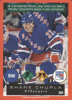 1996-97 Playoff One on One Challenge #365 Shane Churla Front