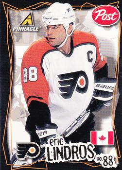1997 Pinnacle Post #1 Eric Lindros  Front