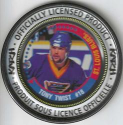 1997-98 Katch/Irwin Medallions #132 Tony Twist  Front