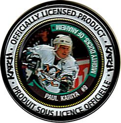 1997-98 Katch/Irwin Medallions - Fabrique Au Canada #2 Paul Kariya  Front