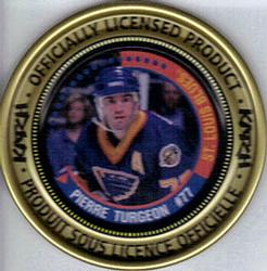 1997-98 Katch/Irwin Medallions - Fabrique Au Canada Gold #131 Pierre Turgeon  Front