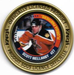 1997-98 Katch/Irwin Medallions - Fabrique Au Canada Gold #62 Scott Mellanby  Front