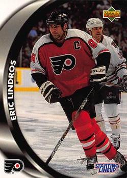 1998 Kenner/Upper Deck Starting Lineup Cards #SL12 Eric Lindros Front