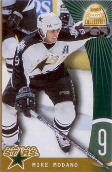 1998-99 Kraft / Post Collection - Kraft Fearless Forwards Black Back #NNO Mike Modano  Front