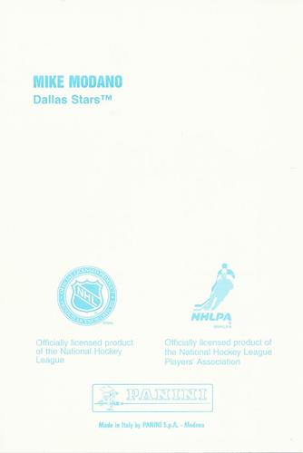 1998-99 Panini Photocards #NNO Mike Modano Back