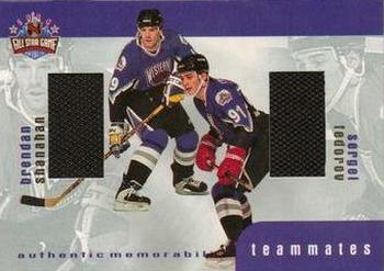 1999-00 Be a Player Memorabilia - Update Teammates Jerseys #TM-5 Brendan Shanahan / Sergei Fedorov Front