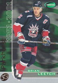2000-01 Be a Player Memorabilia - Parkhurst 2000 (50th Anniversary) #P-29 Brian Leetch  Front