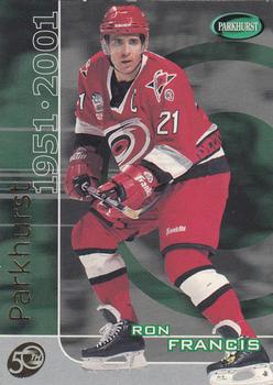 2000-01 Be a Player Memorabilia - Parkhurst 2000 (50th Anniversary) #P-82 Ron Francis  Front