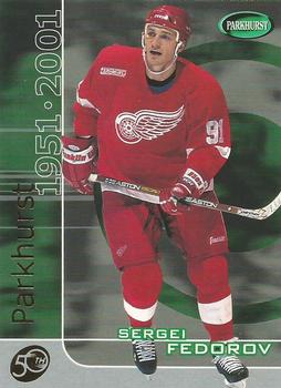 2000-01 Be a Player Memorabilia - Parkhurst 2000 (50th Anniversary) #P-85 Sergei Fedorov  Front