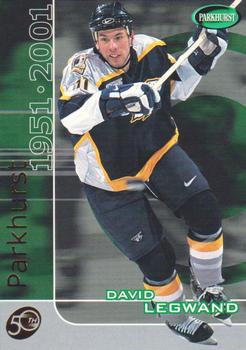 2000-01 Be a Player Memorabilia - Parkhurst 2000 (50th Anniversary) #P-87 David Legwand  Front