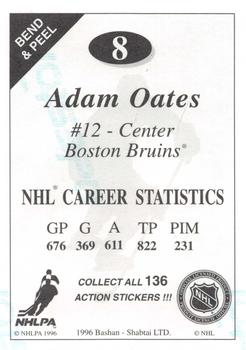 1995-96 Bashan Imperial Super Stickers #8 Adam Oates Back
