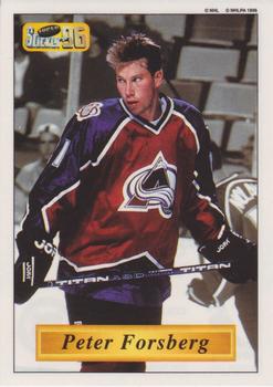 1995-96 Bashan Imperial Super Stickers #28 Peter Forsberg Front