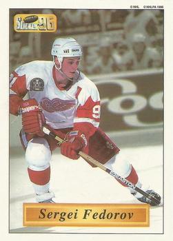 1995-96 Bashan Imperial Super Stickers #38 Sergei Fedorov Front