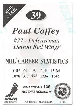1995-96 Bashan Imperial Super Stickers #39 Paul Coffey Back