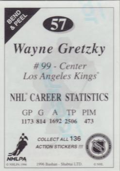 1995-96 Bashan Imperial Super Stickers #57 Wayne Gretzky Back