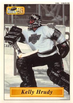 1995-96 Bashan Imperial Super Stickers #61 Kelly Hrudey Front