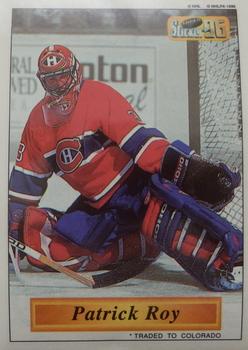 1995-96 Bashan Imperial Super Stickers #66 Patrick Roy Front