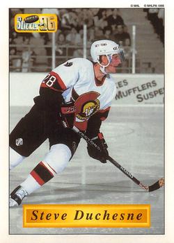 1995-96 Bashan Imperial Super Stickers #87 Steve Duchesne Front