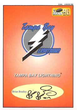 1995-96 Bashan Imperial Super Stickers #111 Tampa Bay Lightning / Brian Bradley Front