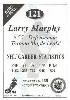 1995-96 Bashan Imperial Super Stickers #121 Larry Murphy Back