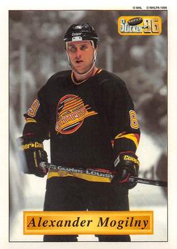 1995-96 Bashan Imperial Super Stickers #124 Alexander Mogilny Front