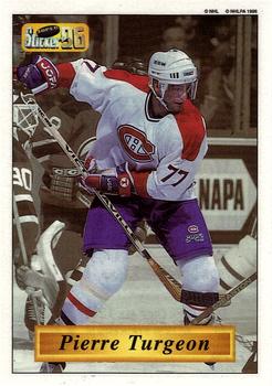 1995-96 Bashan Imperial Super Stickers #63 Pierre Turgeon Front