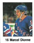 1988-89 Frito-Lay Stickers #NNO Marcel Dionne Front