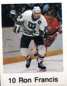 1988-89 Frito-Lay Stickers #NNO Ron Francis Front