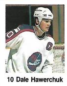 1988-89 Frito-Lay Stickers #NNO Dale Hawerchuk Front