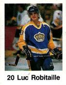 1988-89 Frito-Lay Stickers #NNO Luc Robitaille Front