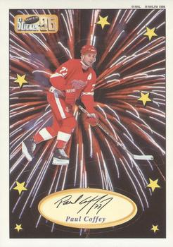 1995-96 Bashan Imperial Super Stickers - Die Cut #5 Paul Coffey Front