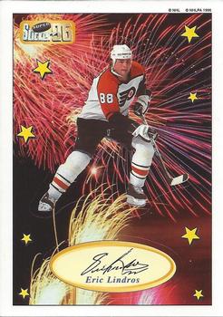 1995-96 Bashan Imperial Super Stickers - Die Cut #17 Eric Lindros Front