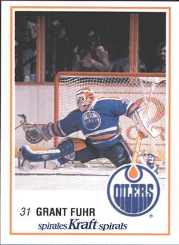 1989-90 Kraft #11 Grant Fuhr  Front
