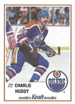 1989-90 Kraft #12 Charlie Huddy  Front
