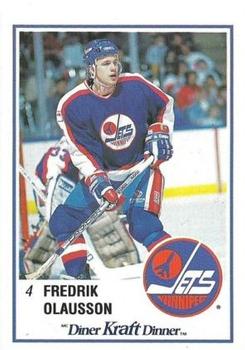 1989-90 Kraft #51 Fredrik Olausson  Front