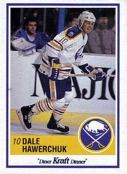 1990-91 Kraft #16 Dale Hawerchuk Front
