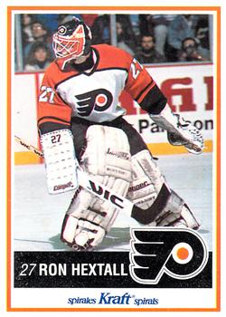 1990-91 Kraft #17 Ron Hextall Front