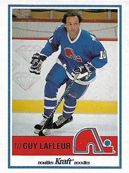 1990-91 Kraft #22 Guy Lafleur Front