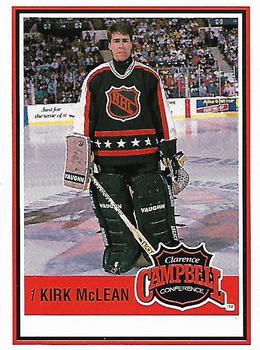 1990-91 Kraft #70 Kirk McLean Front