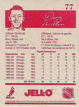 1990-91 Kraft #77 Doug Wilson Back