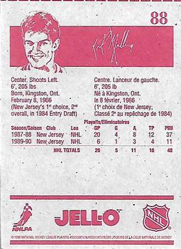 1990-91 Kraft #88 Kirk Muller Back