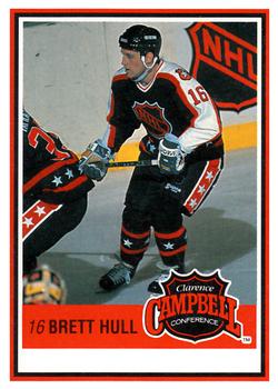 1990-91 Kraft #67 Brett Hull Front