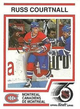 1991-92 Kraft #49 Russ Courtnall Front