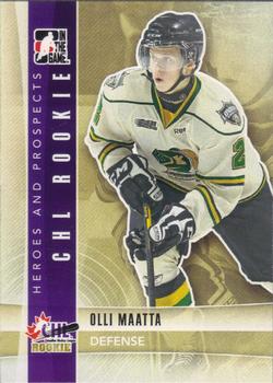 2011-12 In The Game Heroes and Prospects #102 Olli Maatta Front