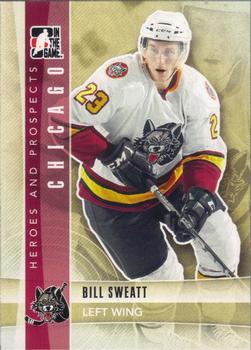 2011-12 In The Game Heroes and Prospects #105 Bill Sweatt Front